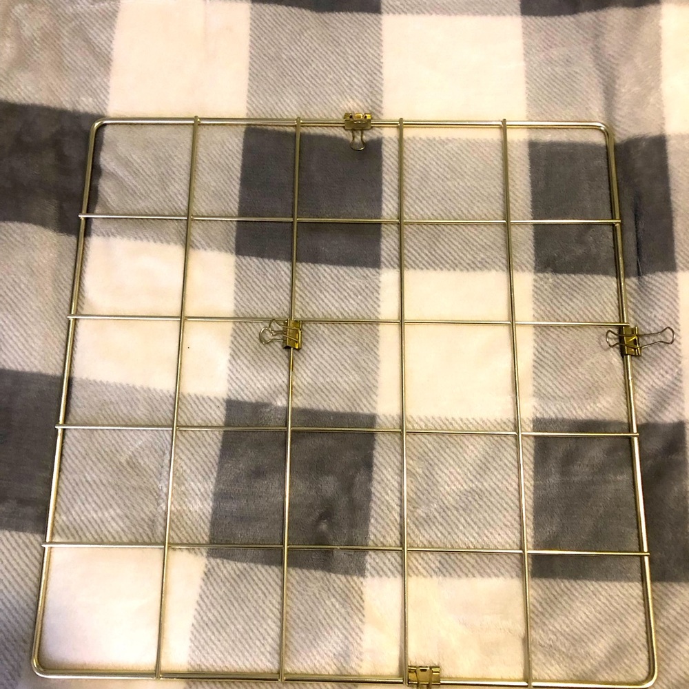 Gold Metal Picture Holder